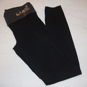 Victoria's Secret Angel Foldover Waist Leggings